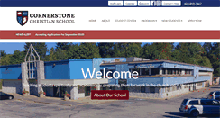 Desktop Screenshot of cornerstoneschool.ca